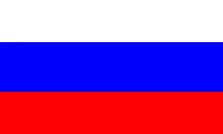 flag about russia