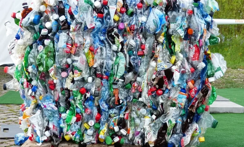 Plastic Bottles crushed